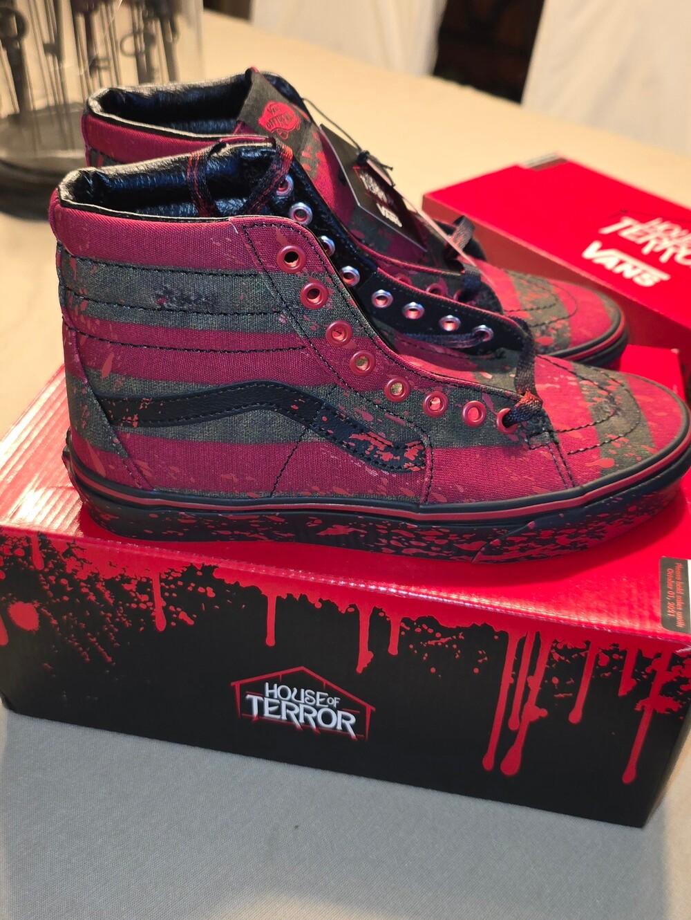 Vans House Of Terror Freddie Kreuger Vans